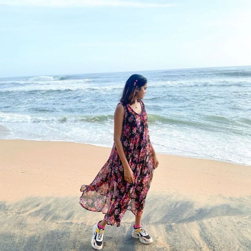 Multi Colour Floral Dress