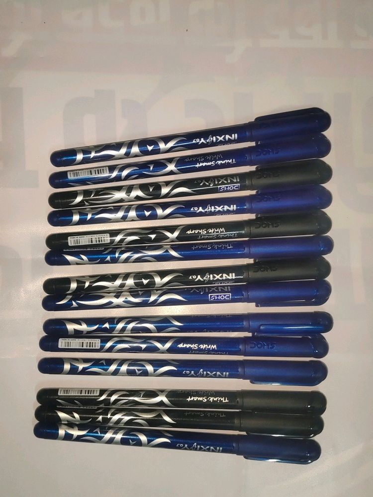 Doms Inxify 0.7 MM Pen &#34;Black And Blue&#34;