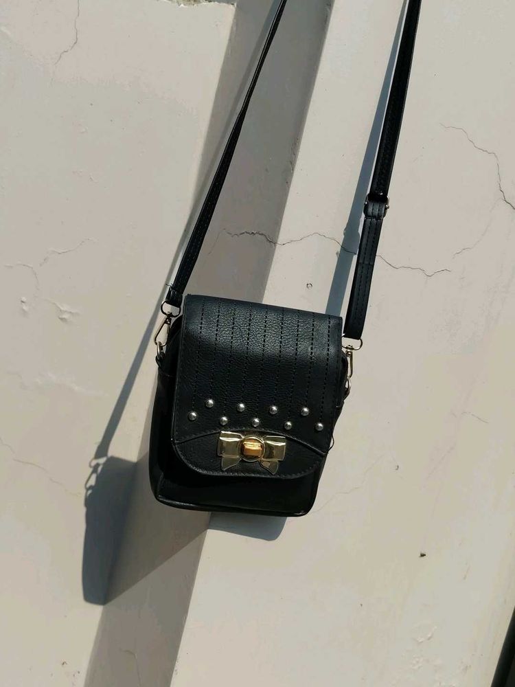 Black leather Bag