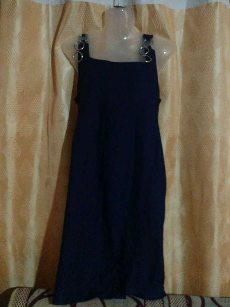 Navy Blue Mini Dress