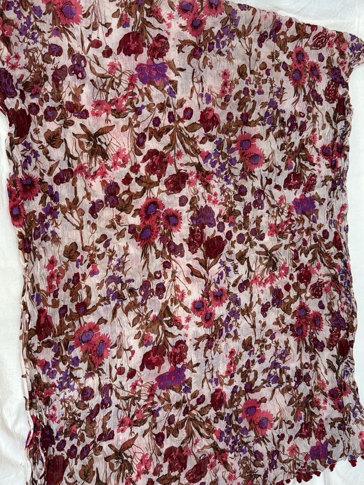 Beautiful Floral Patterned Dupatta