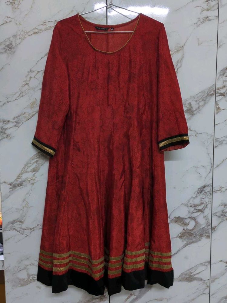 Elegant Red Kurta