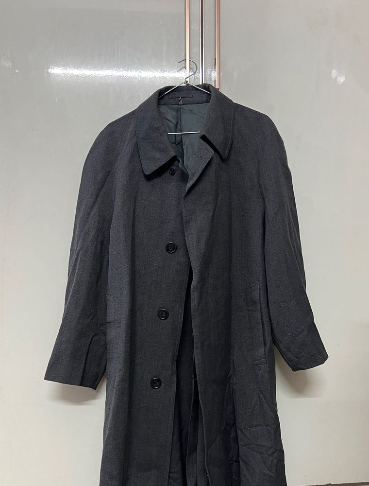 Classic Grey Trench Coat