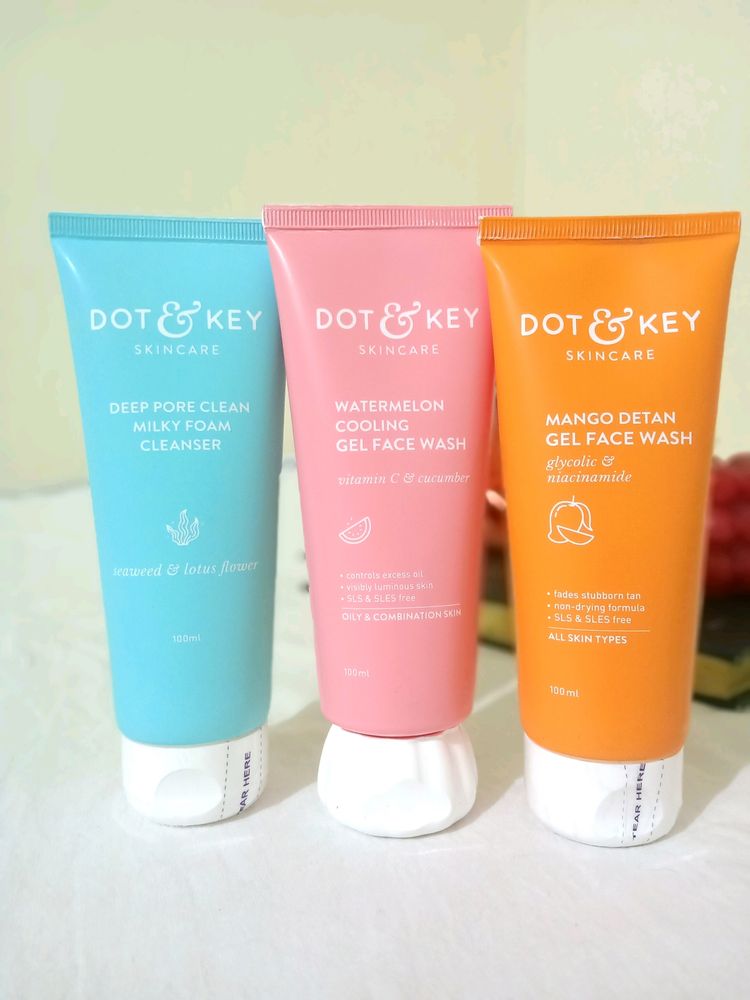 Brand New Dot &amp; Key Face Wash Pick Any 1