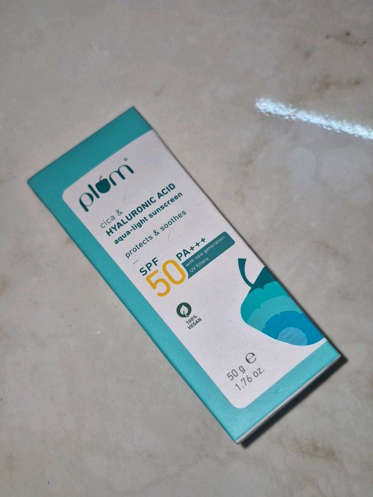 Plum Cica Sunscreen SPF 50