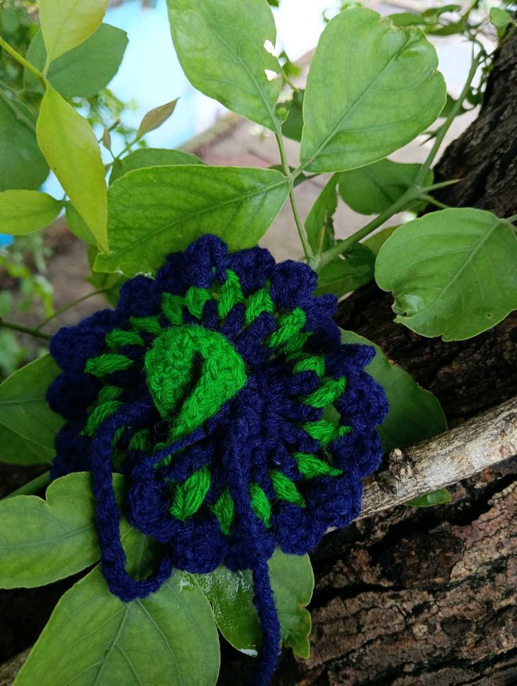 Handmade Crochet laddu Gopal dress