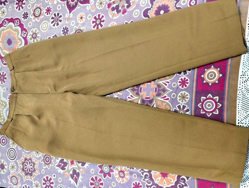Formal Mustard Pants