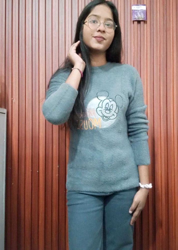 Mickey Mouse Graphic Sweater