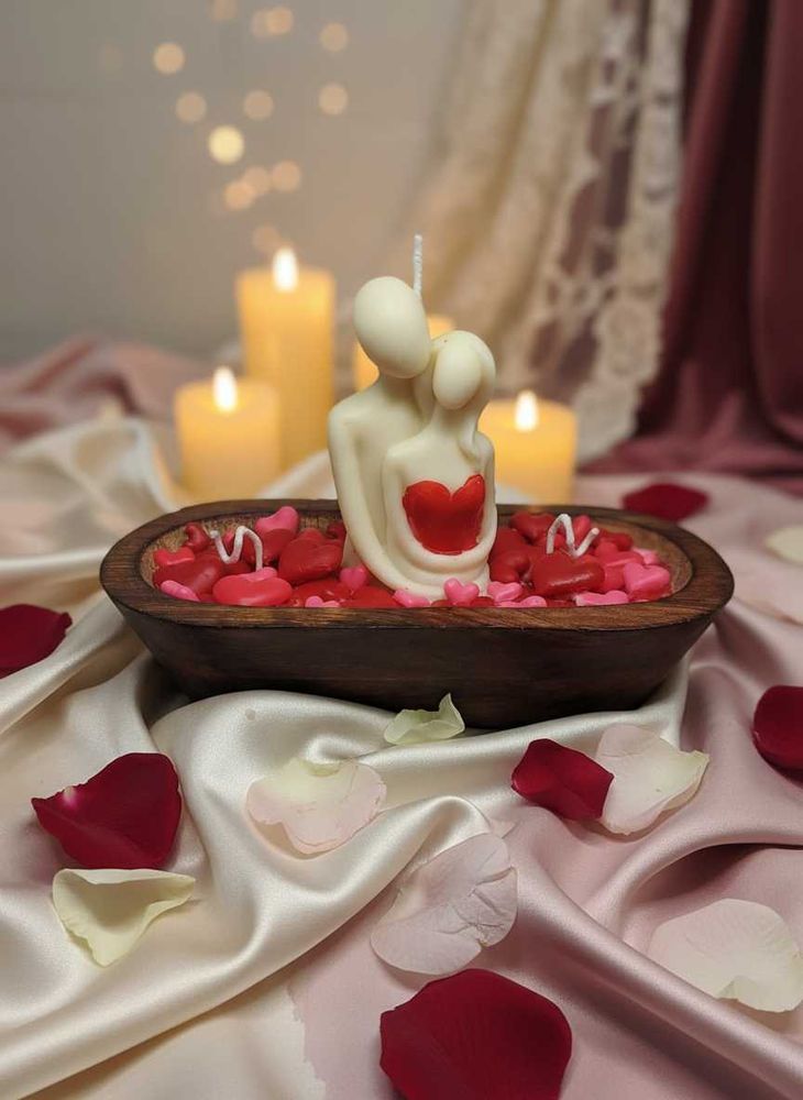 Romantic Couple Candle