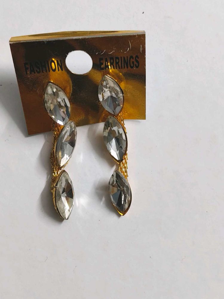 Dangling Crystal Earrings