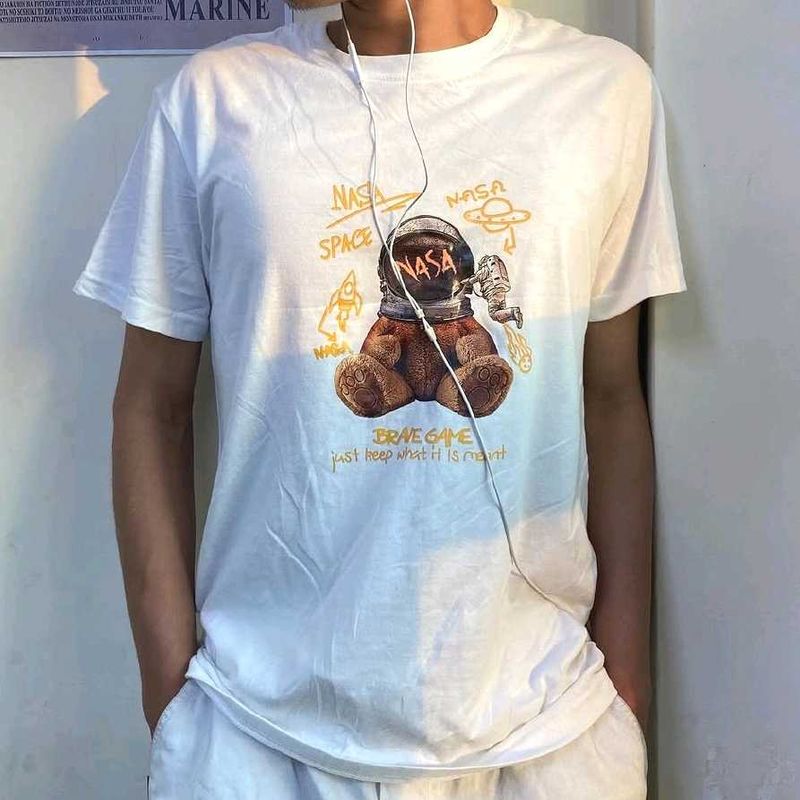 NASA Space Bear Graphic Tee