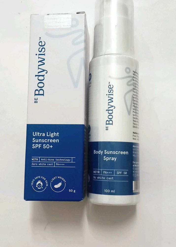 Sealed Pack Sunscreen+ Body Sunscreen