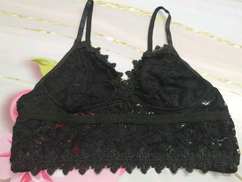 (800)Lace Bralette