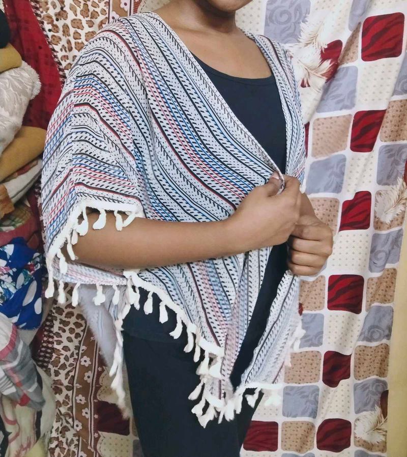 Boho Fringe Kimono