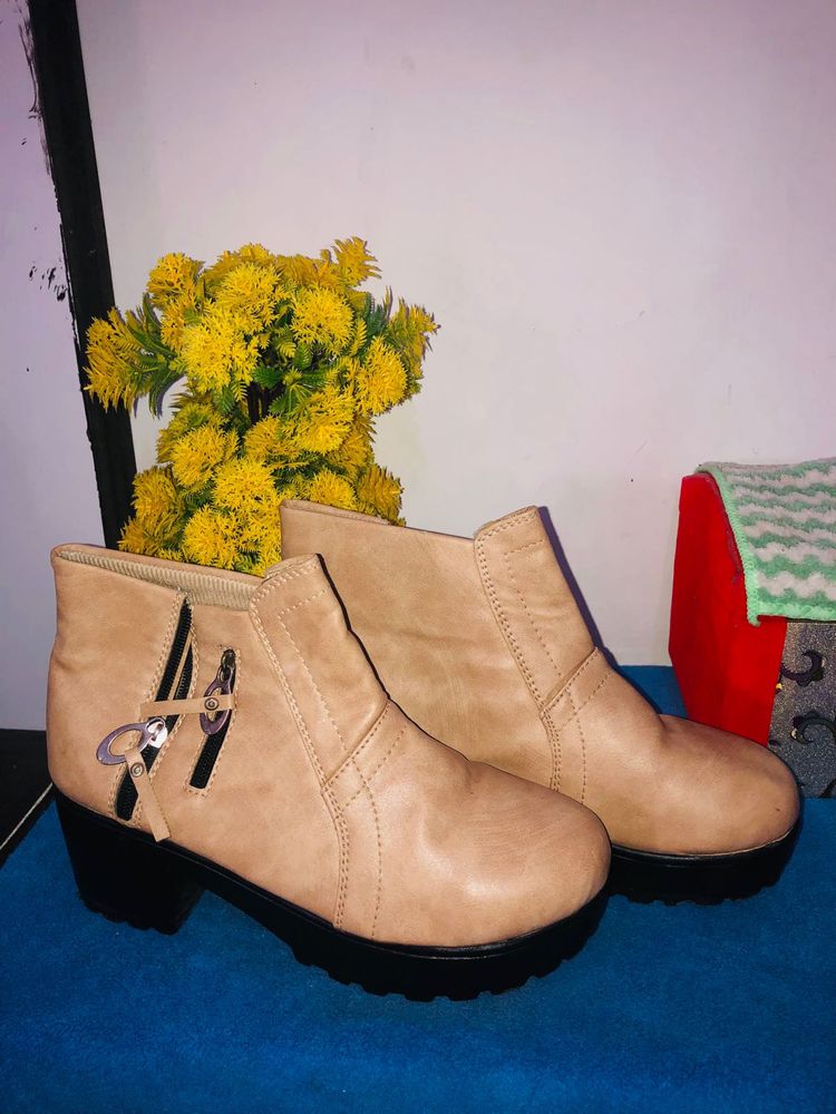 Peach Boots