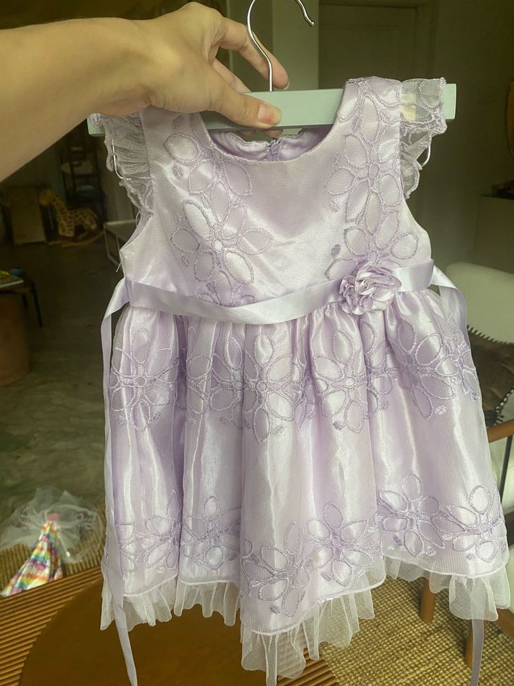 Cute Lilac Party Dress