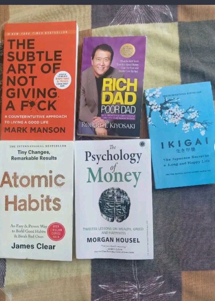 Ikigai,Atomic Habits Book Combo
