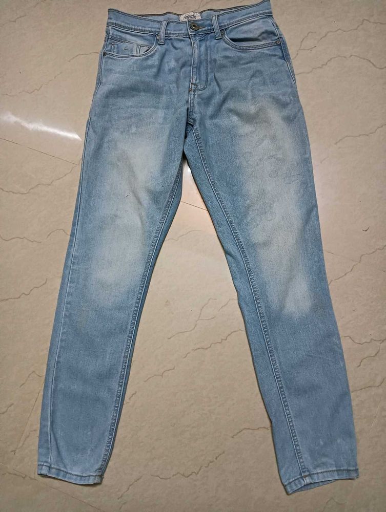 Light Wash Denim Jeans