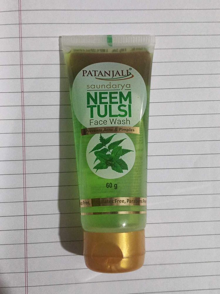 Patanjali Neem Tulsi Face Wash