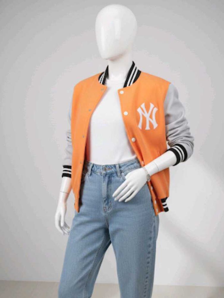 NY Varsity Jacket - Stylish &amp; Trendy crop