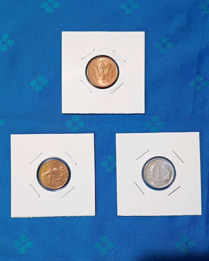 Caribbean Island Countries Coin -Barbados, Trinida