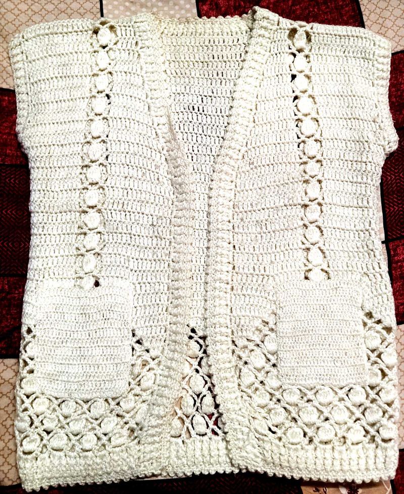 Handmade Crochet Vest
