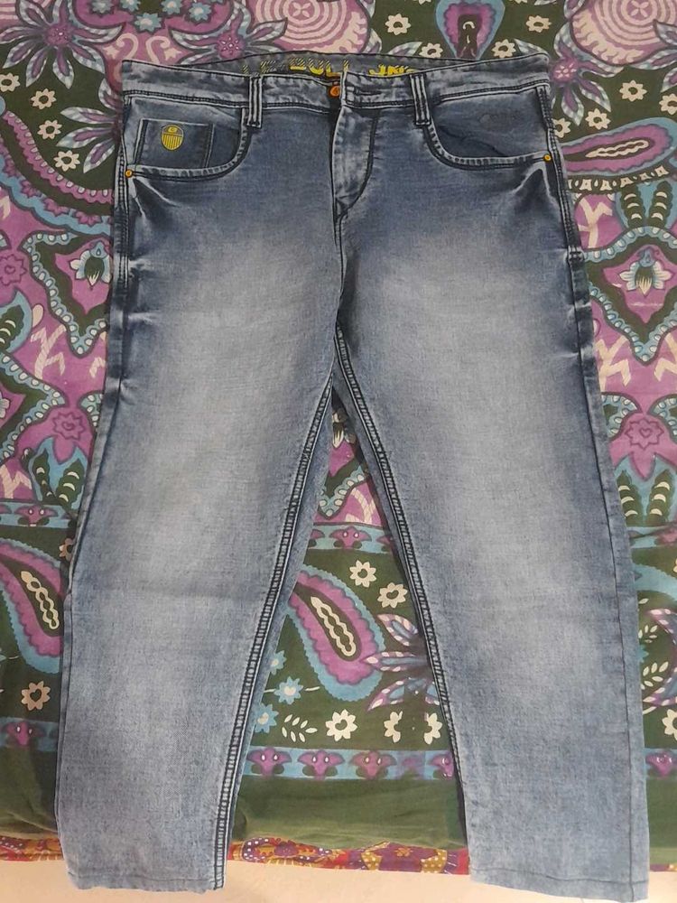 Stylish Blue Denim Jeans