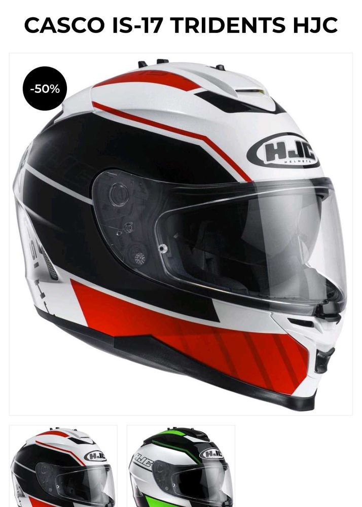 HJC Helmet is17 (MRP 35000)