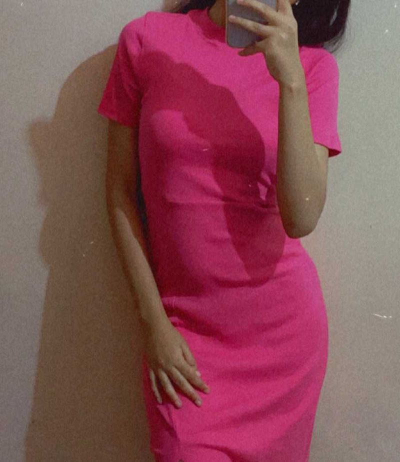 Pink Bodycon Dress