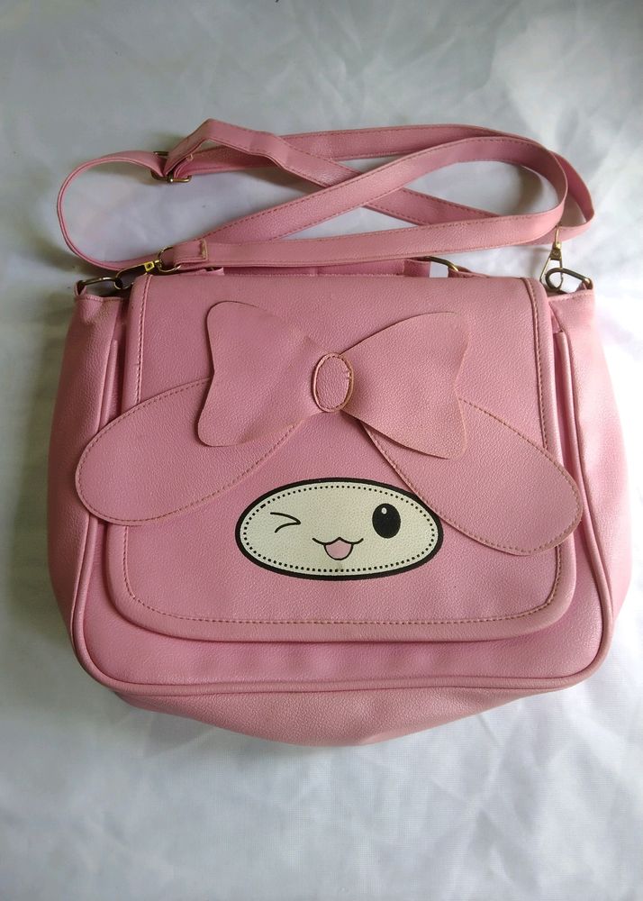 Cute Pink Sling Bag