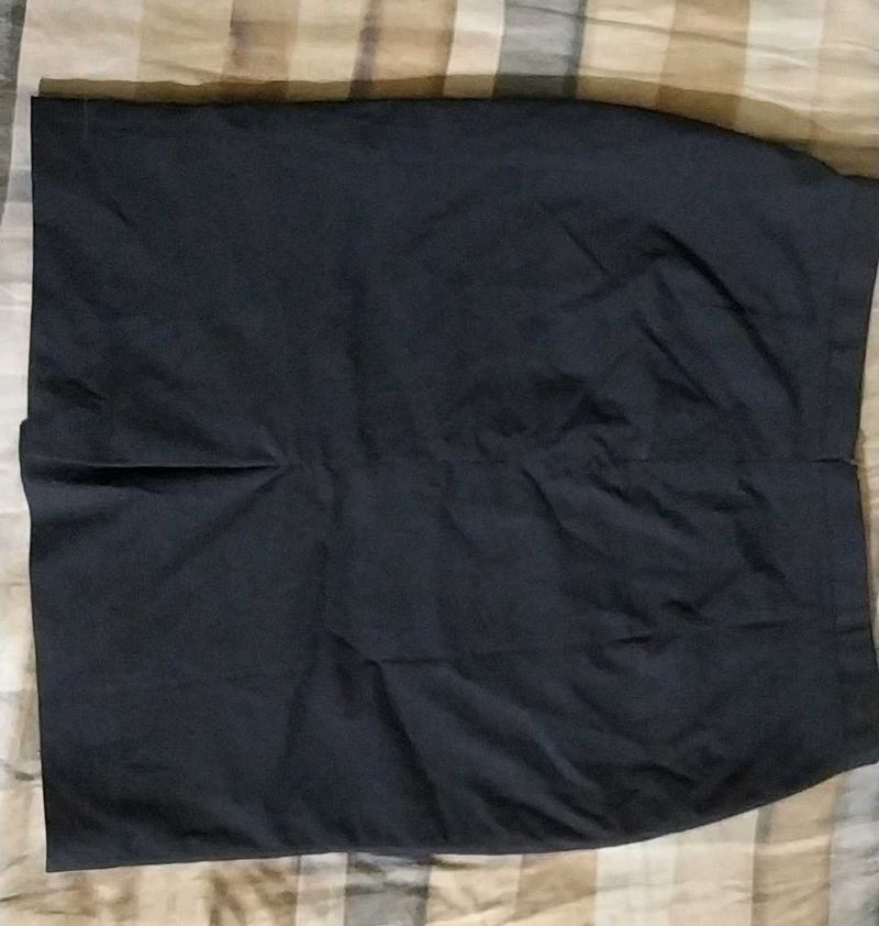 Navy Blue Pencil Skirt