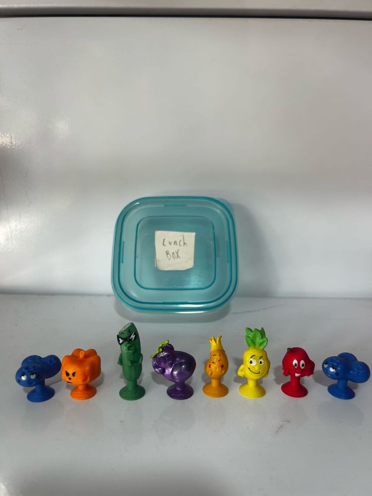 Coles Fresh Stikeez - Complete Set of 8