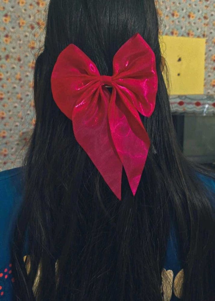 pink  Hair Bow