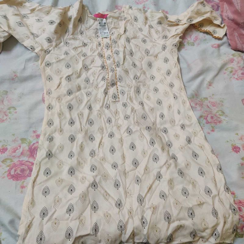 New Kurta Off White