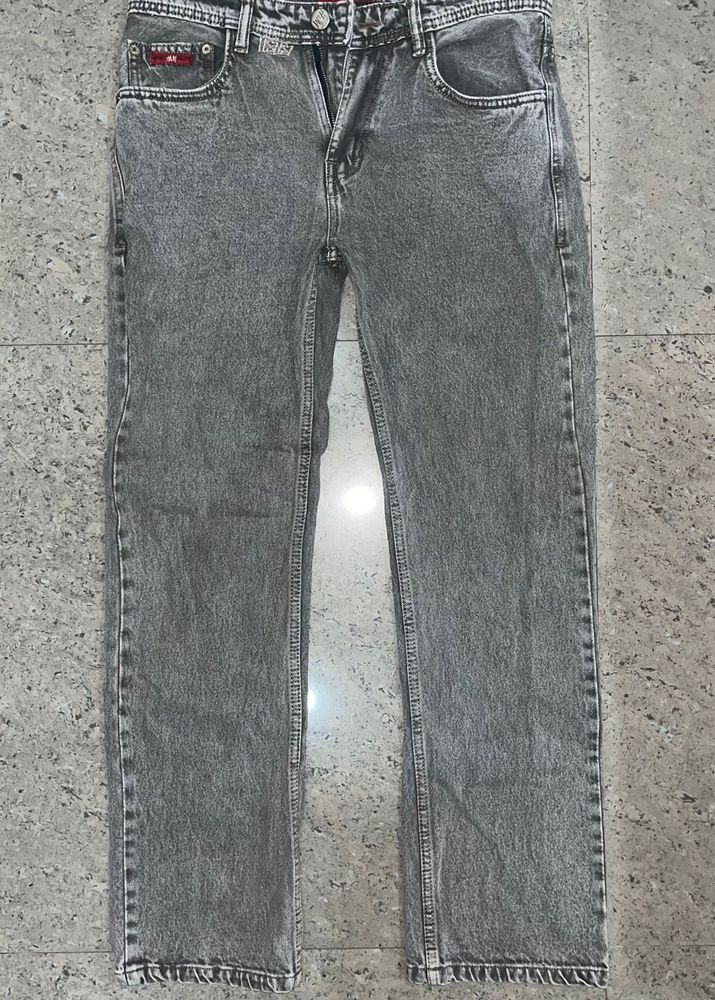 Gray Denim Jeans