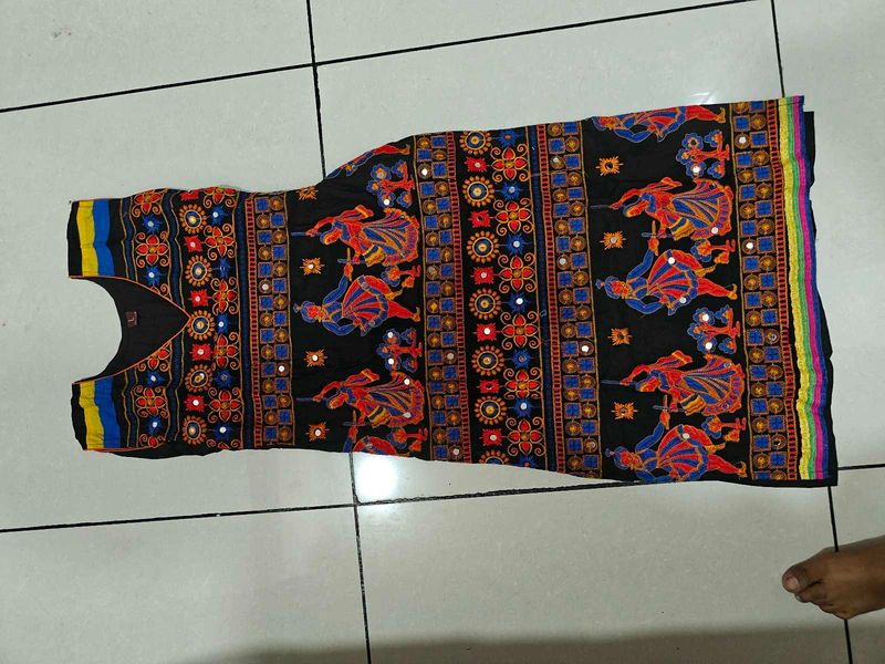 Embroidered Cotton Kurti