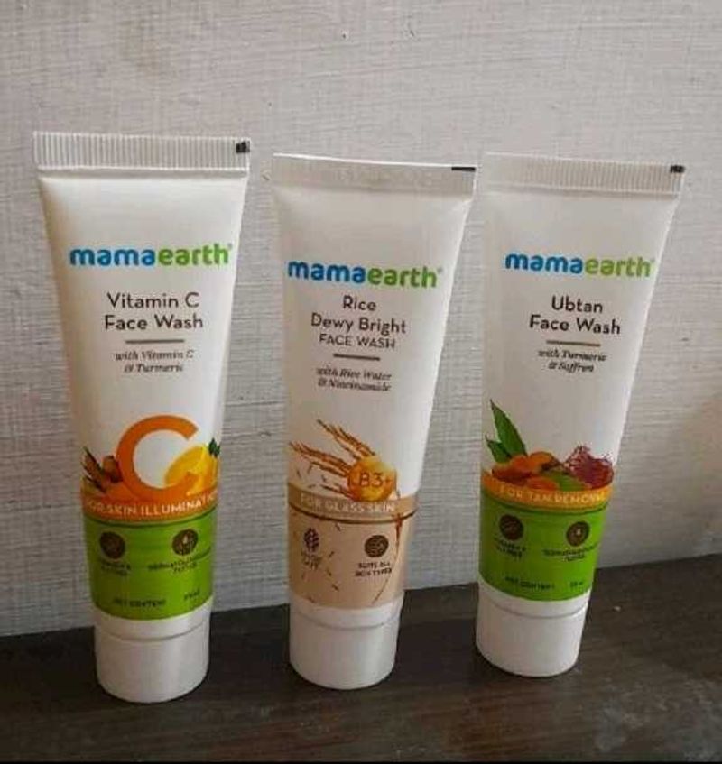 Mamaearth Face Wash Pack Of 3
