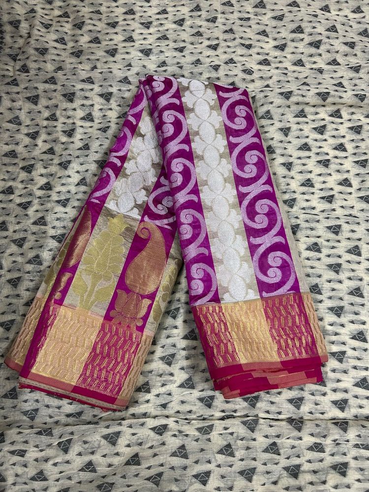 Chanderi Cotton Saree 🩷