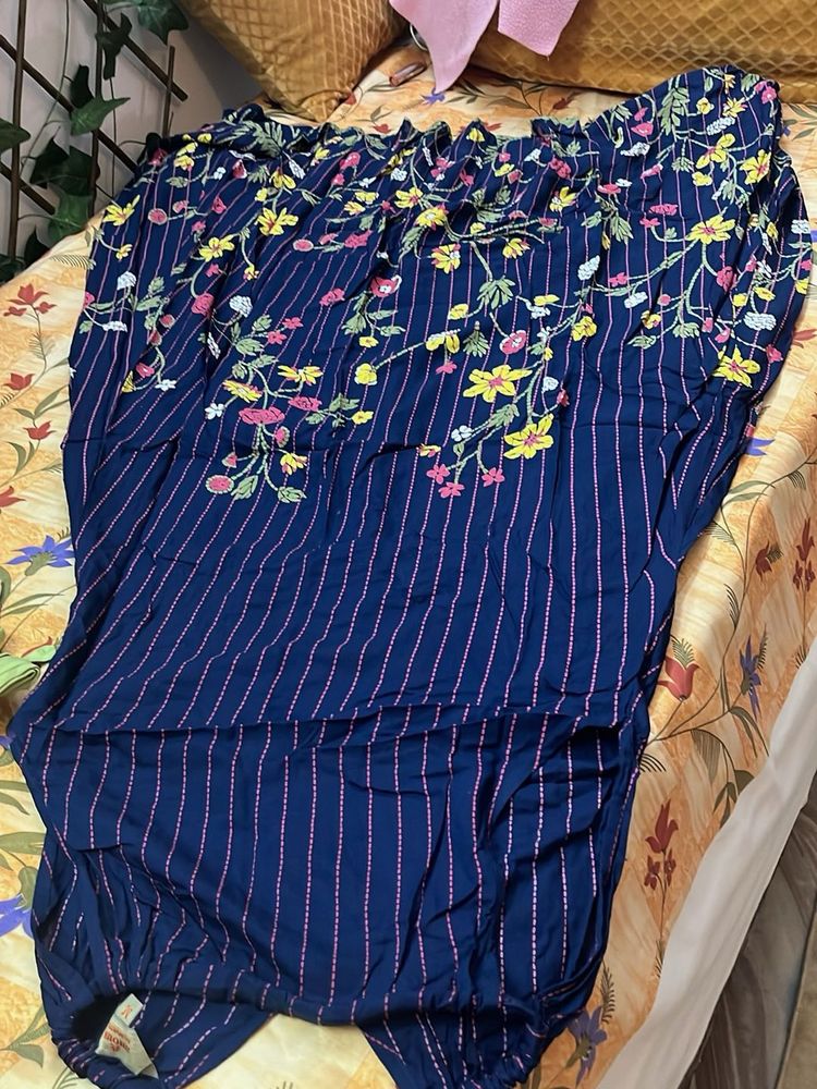 Floral Print Kurta Set