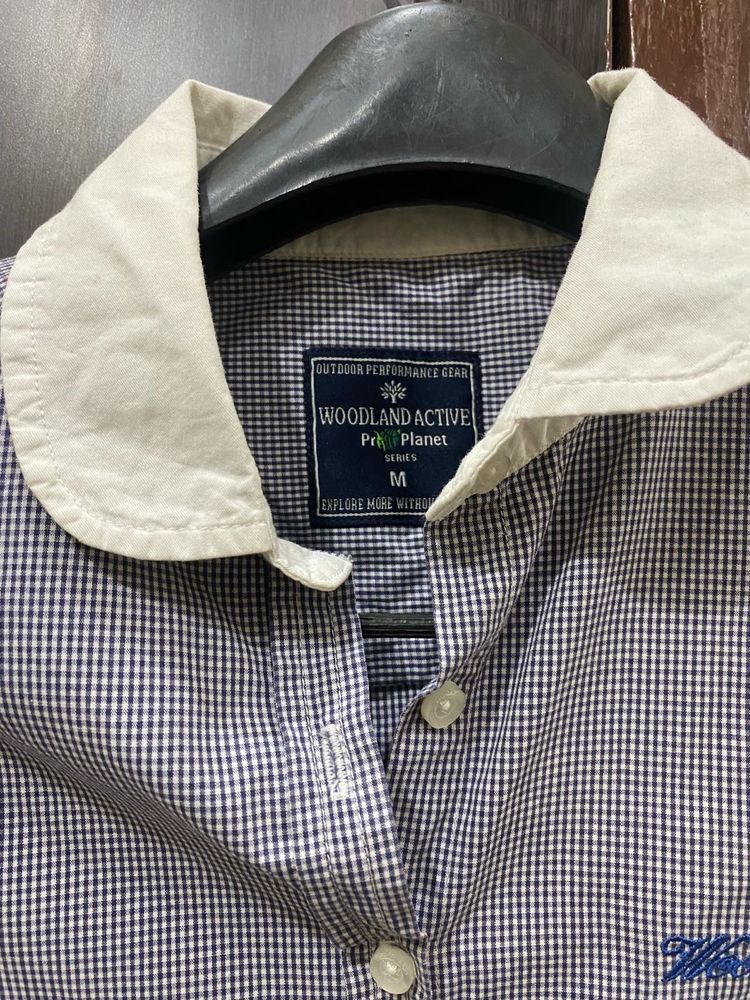 Y2K vintage Woodland Active snatched shirt