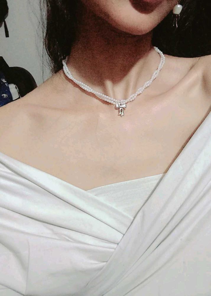 Cottage Style Bow Choker 💗✨