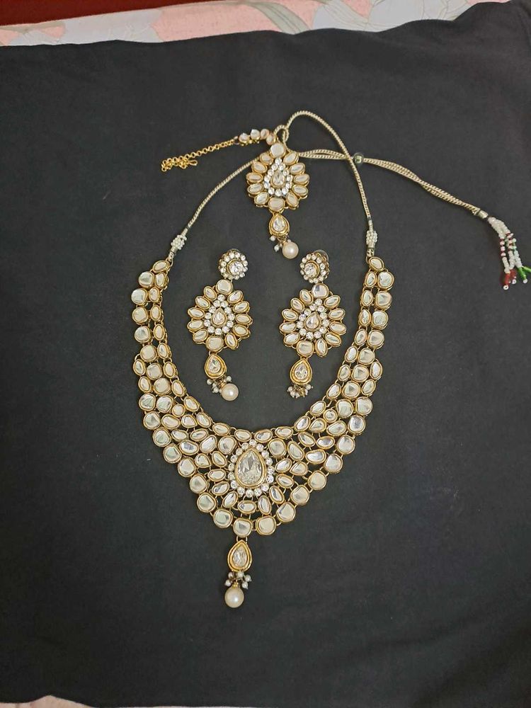 Bridal kundan set