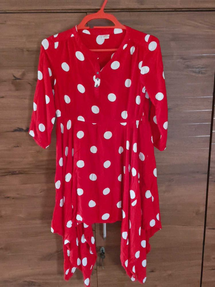 Red Polka Dot Dress