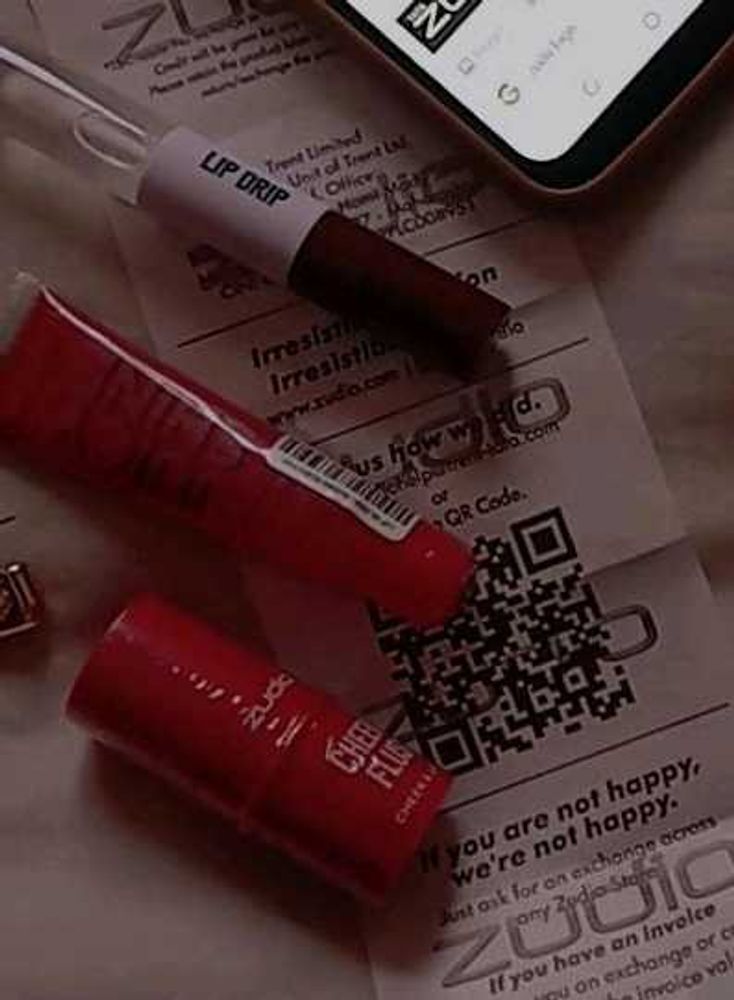 Zudio Lip Drip &amp; Cheek Flush