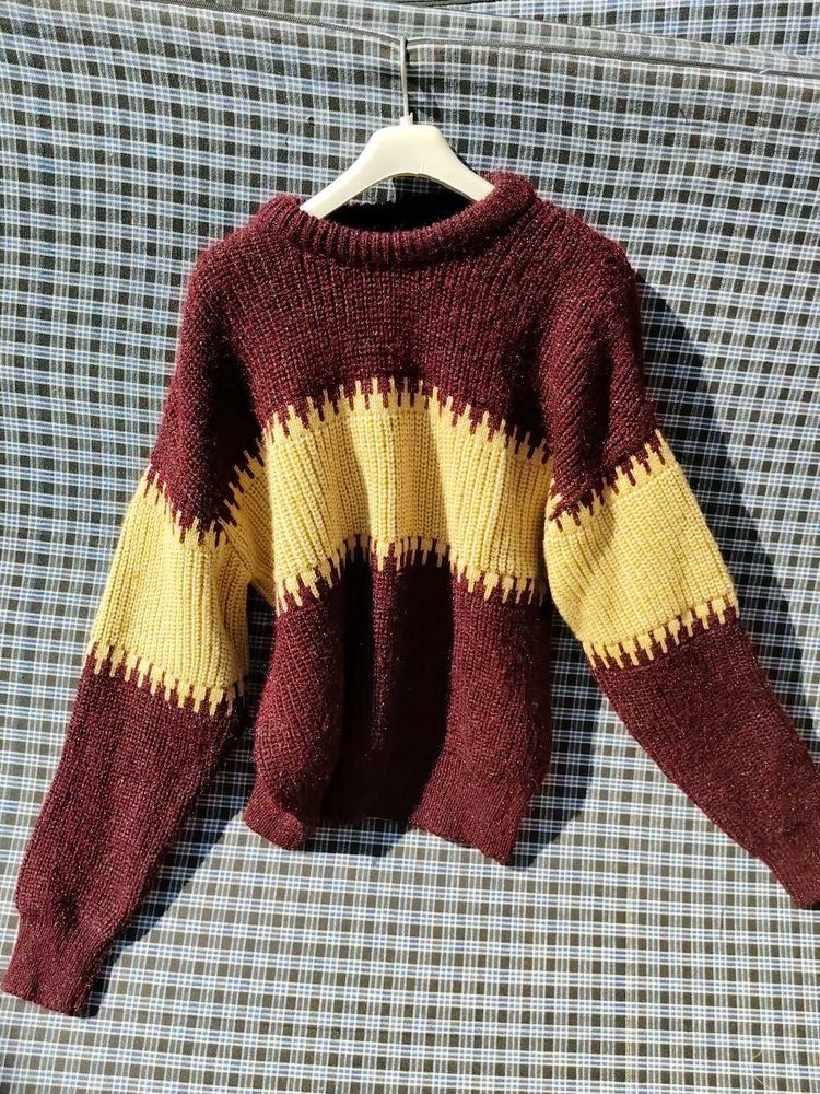 Striped Knit Sweater