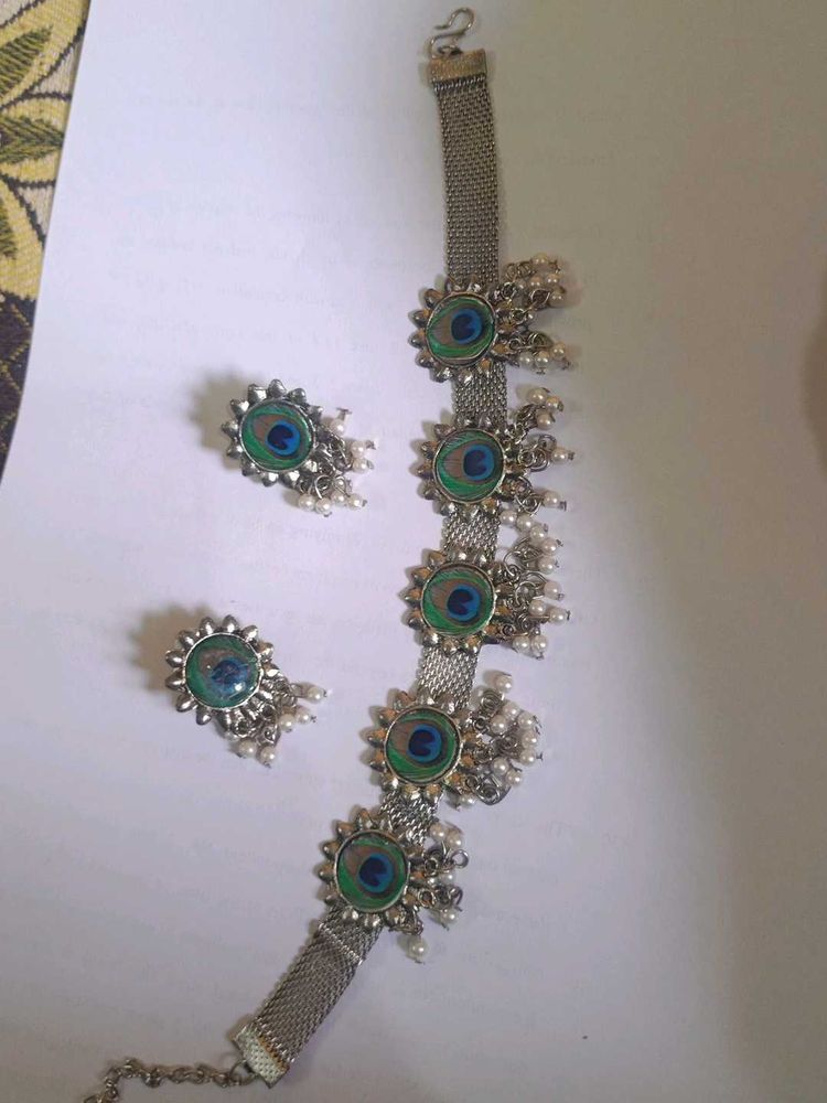 Peacock Jewelry Set