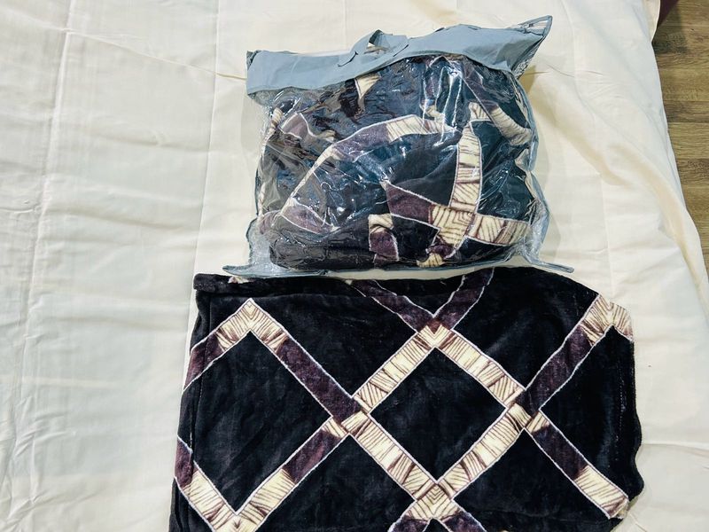 Double Bedsheet-woolen