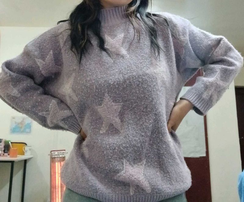 Cute Lavender Sweater