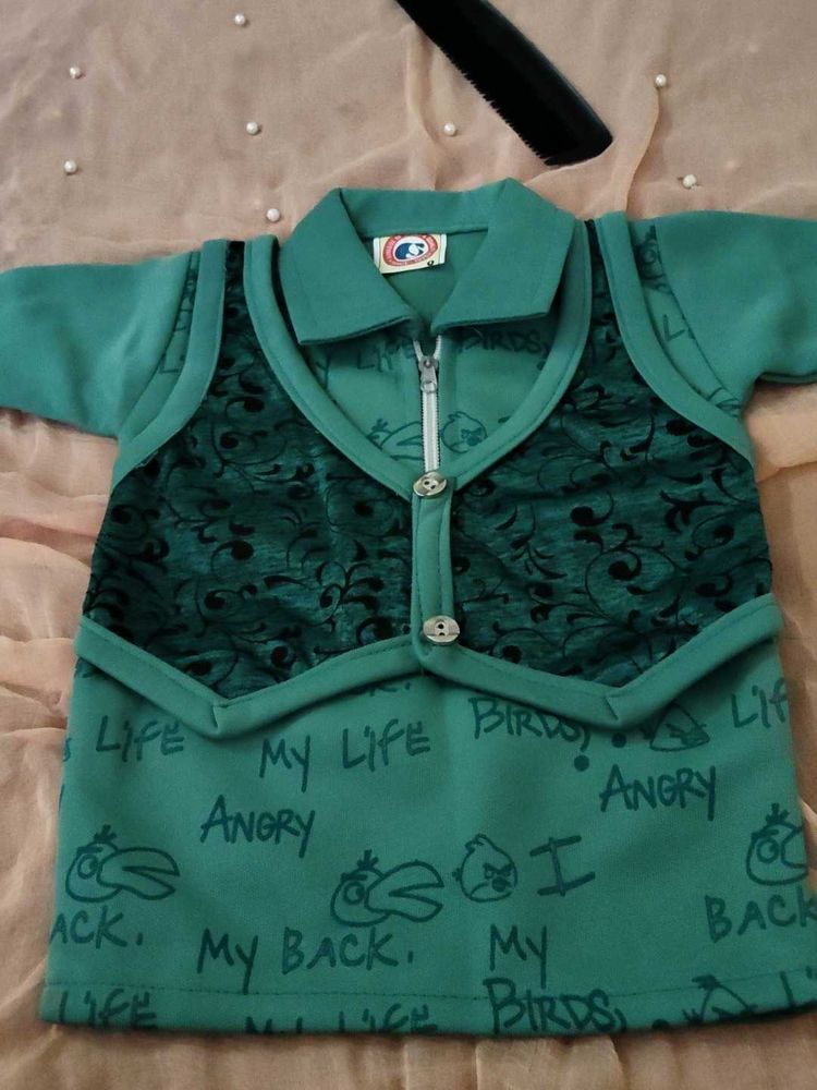 Cute Green Kids Outfit