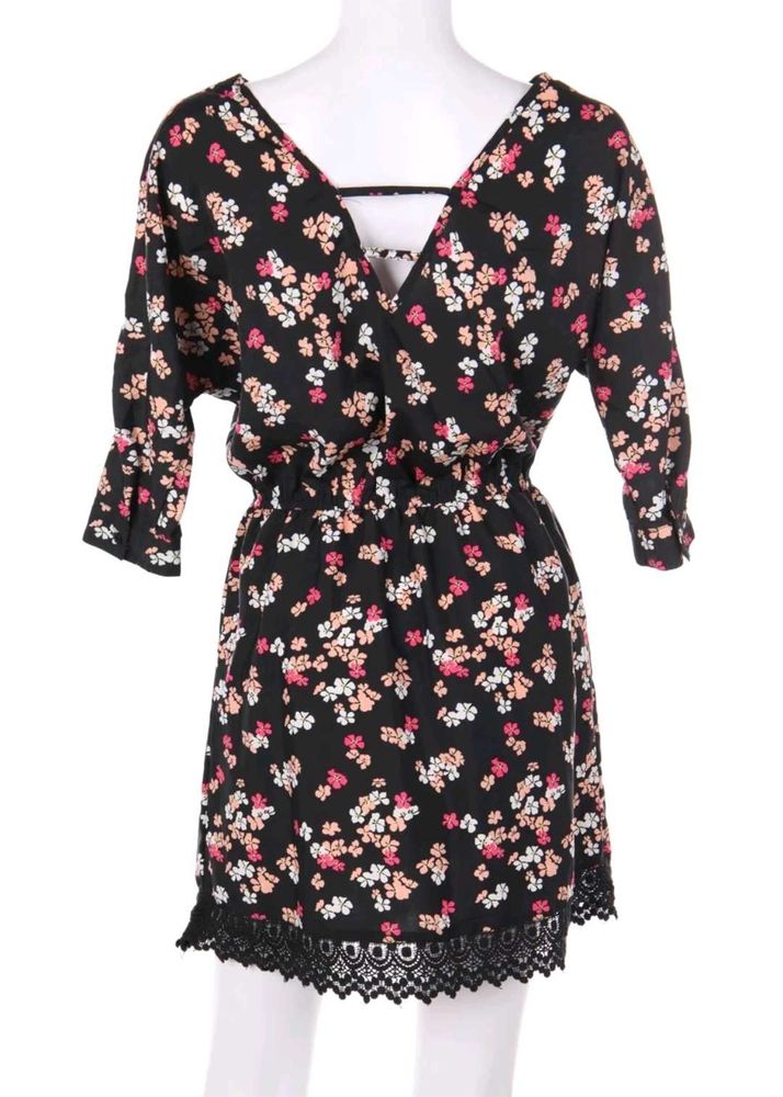 Beautiful Floral Print Tunic Top